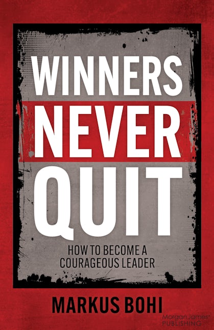 Book cover image for Winners Never Quit ISBN: 9781636984216